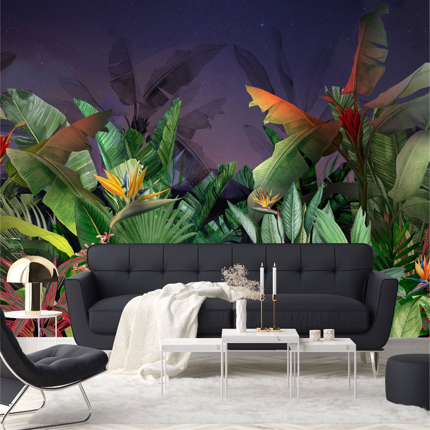 Mural Selva Nocturna - MT410