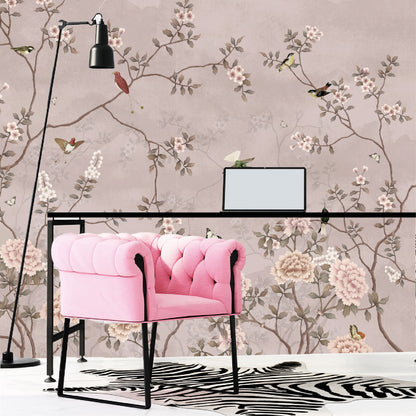 Mural Tropical Campestre Floral - MT310