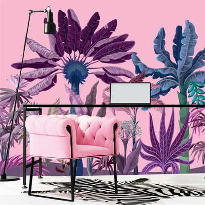 Mural Tropical Jungla Pink - MT225