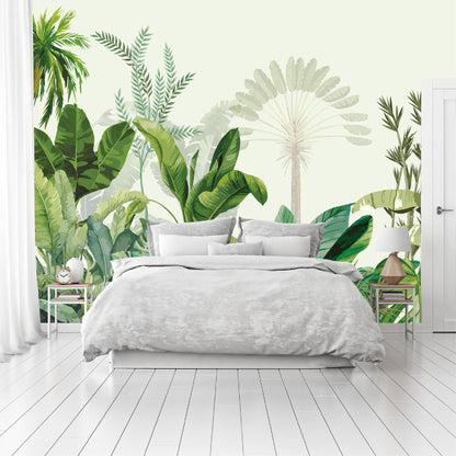 Mural Selva Tropical Ilustrada - MT575
