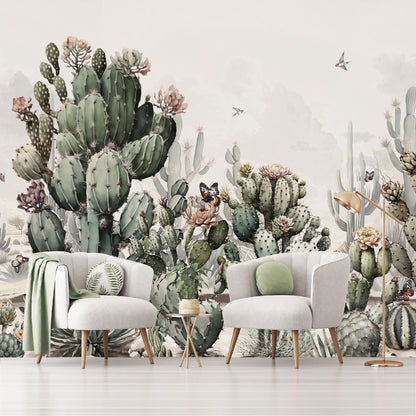 Mural Tropical Cactus - MT393